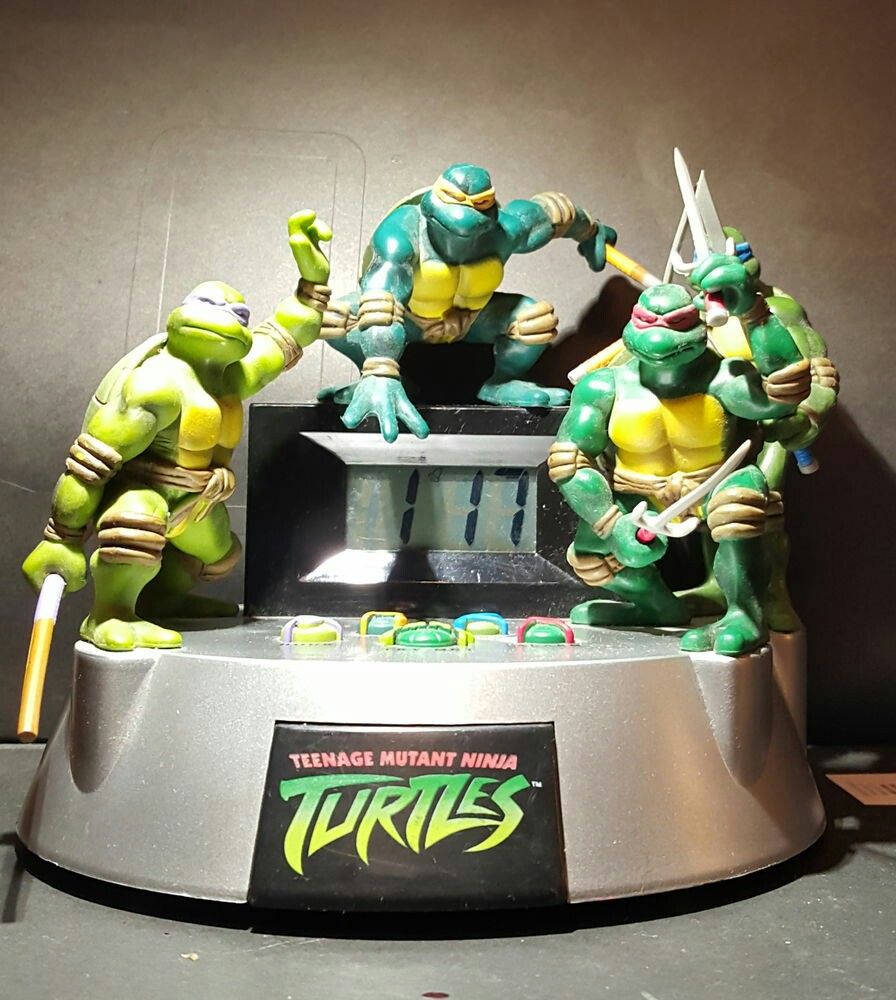 Detail Ninja Turtle Alarm Clock Nomer 13