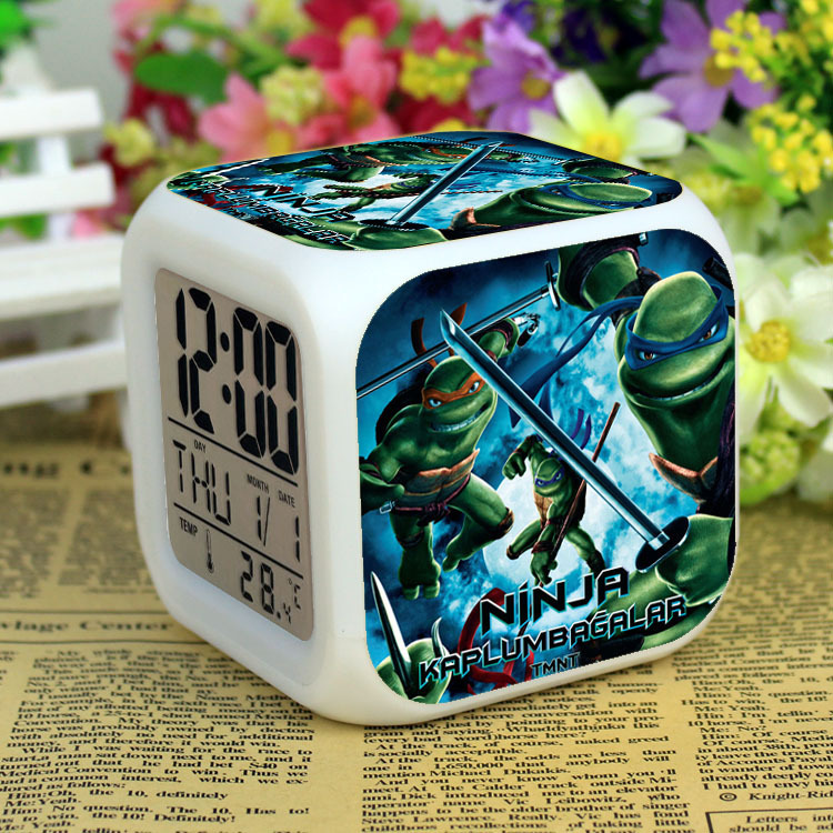 Detail Ninja Turtle Alarm Clocks Nomer 40
