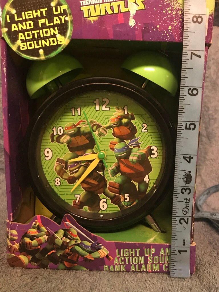 Detail Ninja Turtle Alarm Clocks Nomer 44