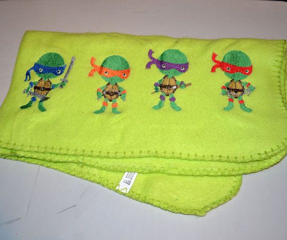 Detail Ninja Turtle Baby Blanket Nomer 2