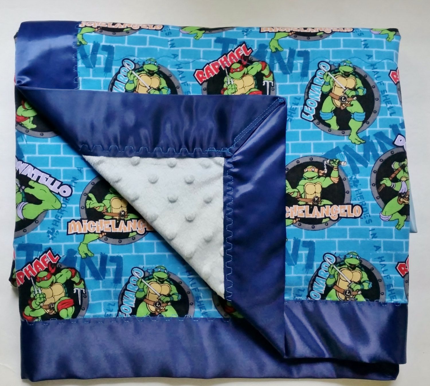 Detail Ninja Turtle Baby Blanket Nomer 3