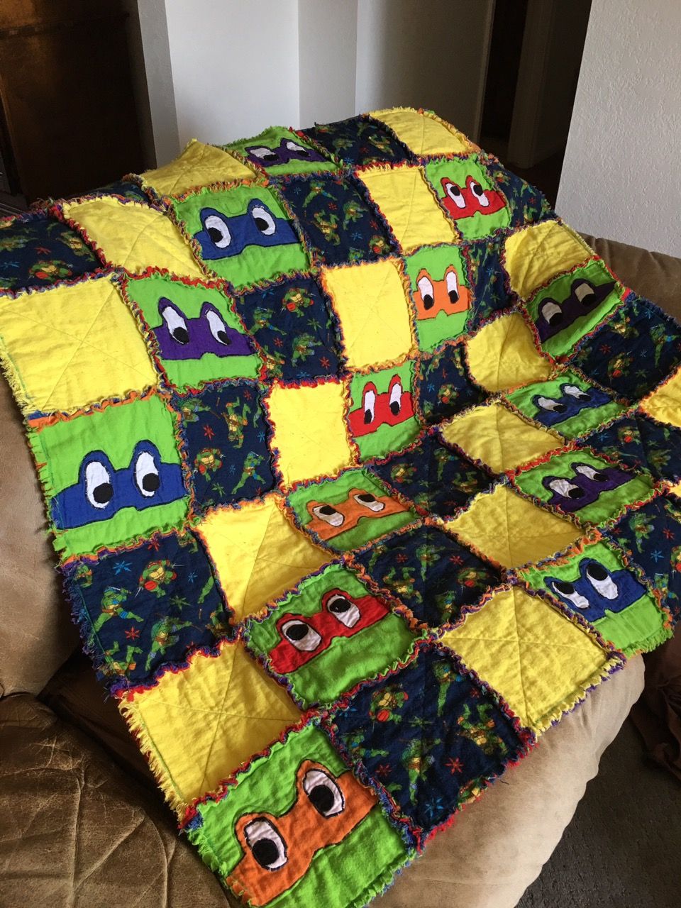 Detail Ninja Turtle Baby Blanket Nomer 21