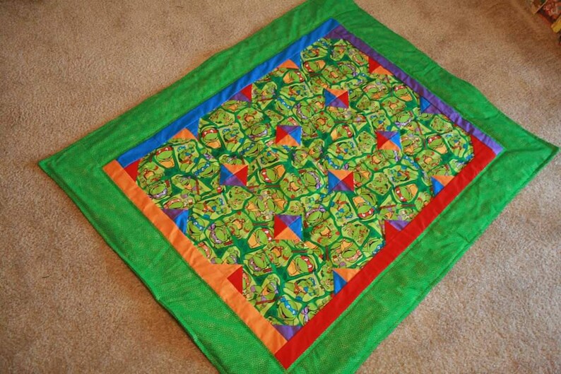 Detail Ninja Turtle Baby Blanket Nomer 23