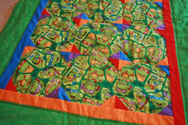 Detail Ninja Turtle Baby Blanket Nomer 36