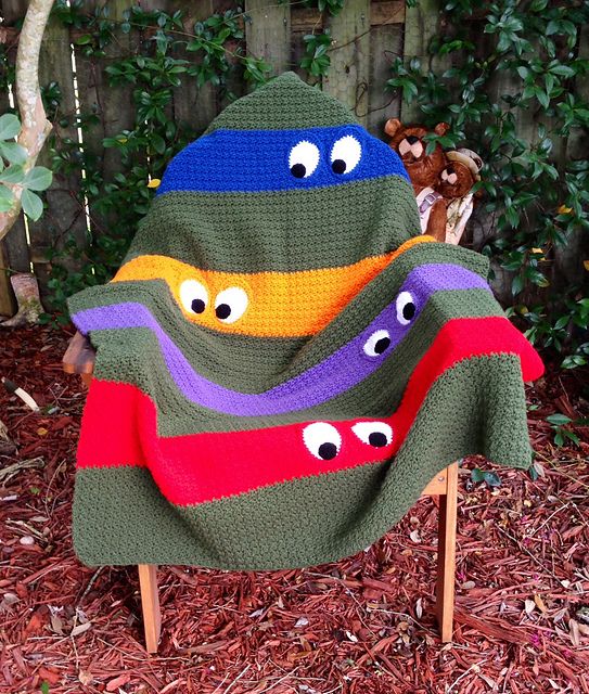 Detail Ninja Turtle Baby Blanket Nomer 6