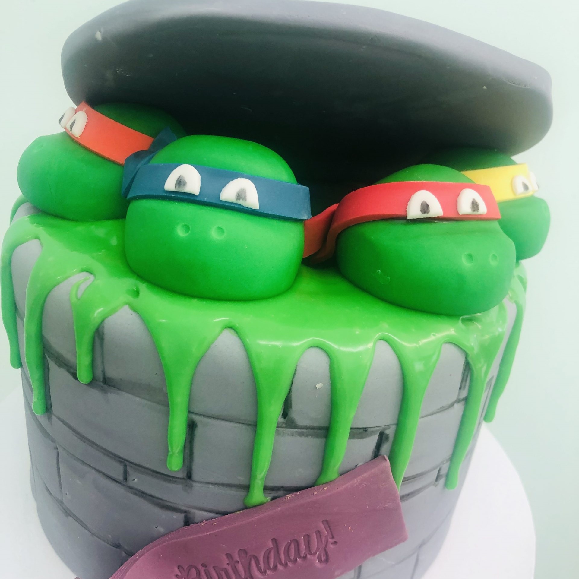 Detail Ninja Turtle Baby Shower Cake Nomer 45