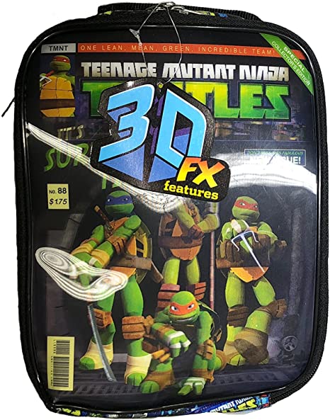 Detail Ninja Turtle Backpack With Lunch Bag Nomer 15