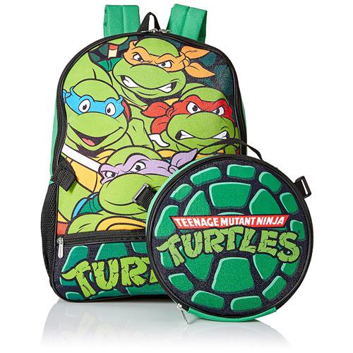 Detail Ninja Turtle Backpack With Lunch Bag Nomer 18