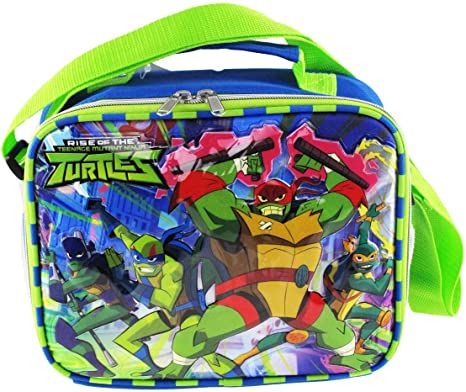 Detail Ninja Turtle Backpack With Lunch Bag Nomer 21