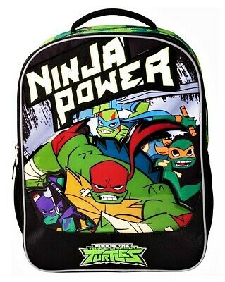 Detail Ninja Turtle Backpack With Lunch Bag Nomer 27
