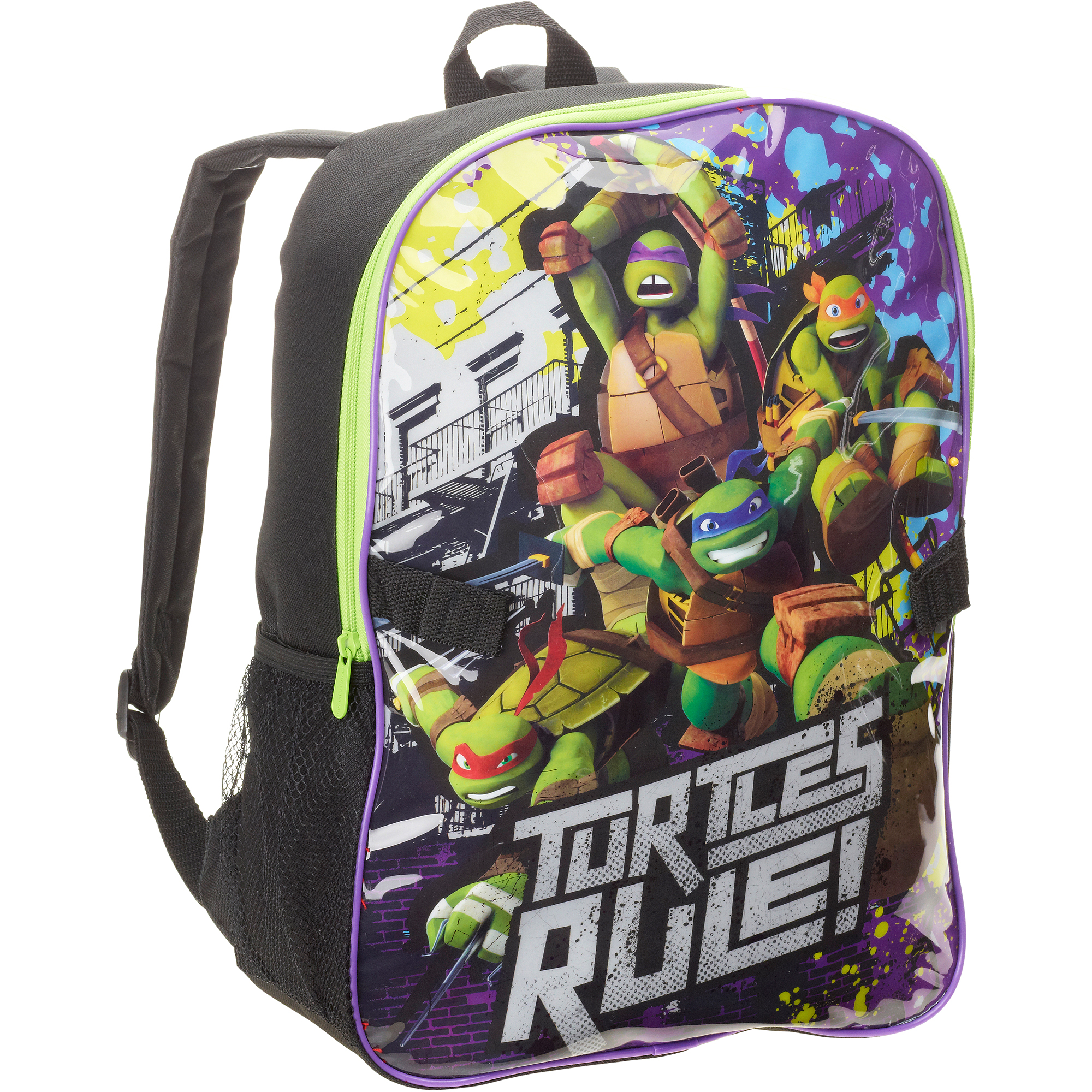 Detail Ninja Turtle Backpack With Lunch Bag Nomer 38