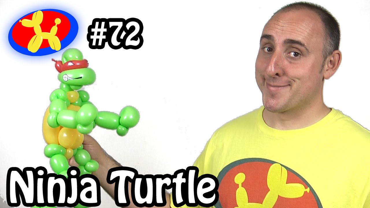 Ninja Turtle Balloon Animals - KibrisPDR