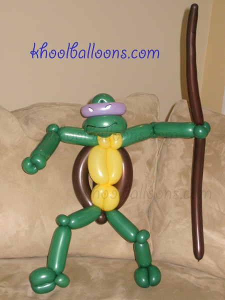 Detail Ninja Turtle Balloon Animals Nomer 13