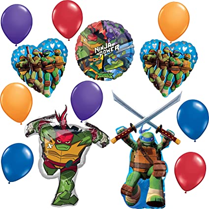 Detail Ninja Turtle Balloon Bouquet Nomer 12