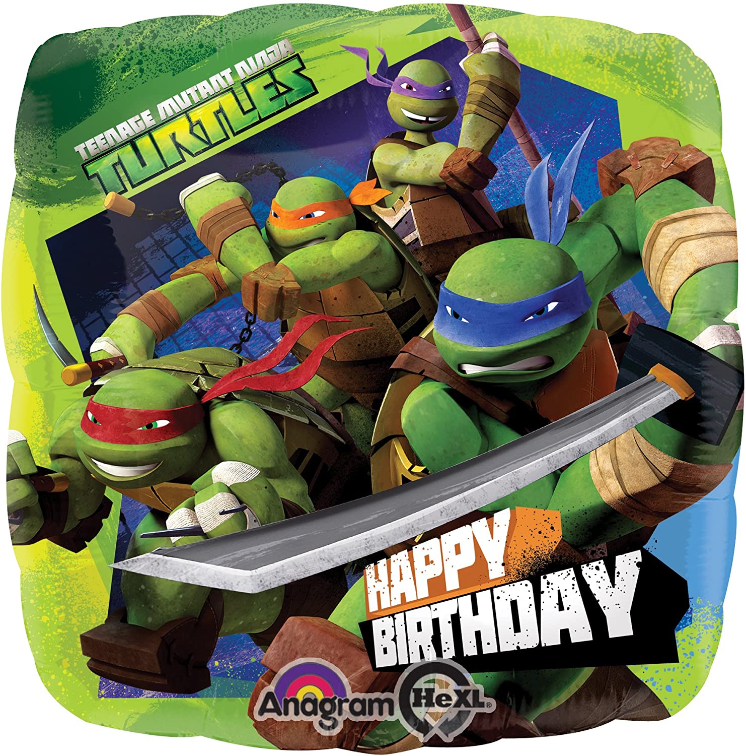 Detail Ninja Turtle Balloon Column Nomer 35