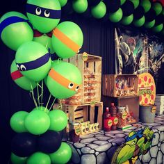 Detail Ninja Turtle Balloon Column Nomer 38