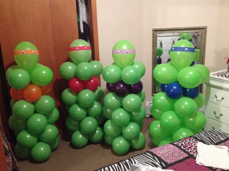 Detail Ninja Turtle Balloon Columns Nomer 11