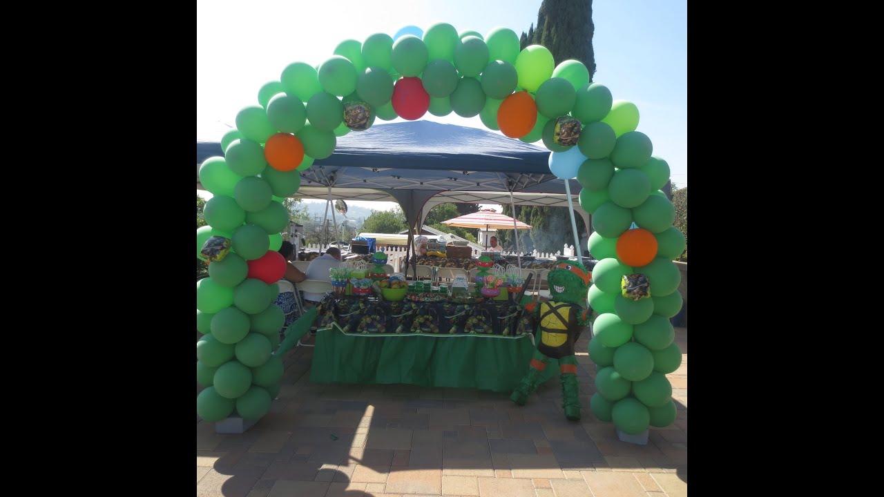 Detail Ninja Turtle Balloon Columns Nomer 17