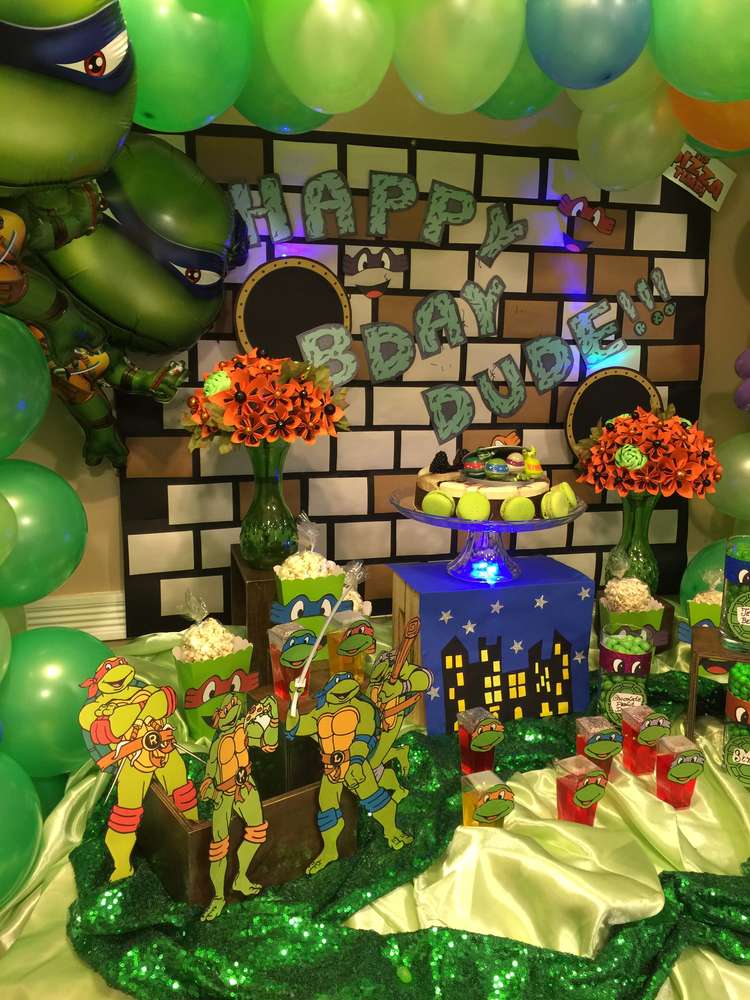 Detail Ninja Turtle Balloon Columns Nomer 20