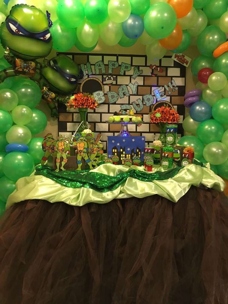 Detail Ninja Turtle Balloon Columns Nomer 21