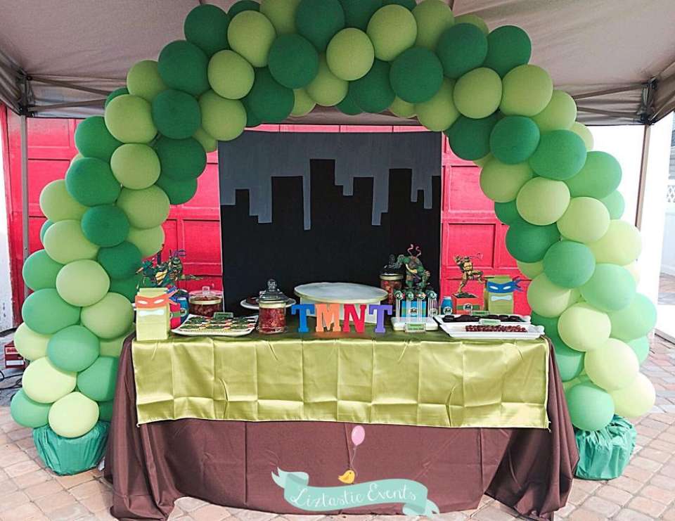 Detail Ninja Turtle Balloon Columns Nomer 22