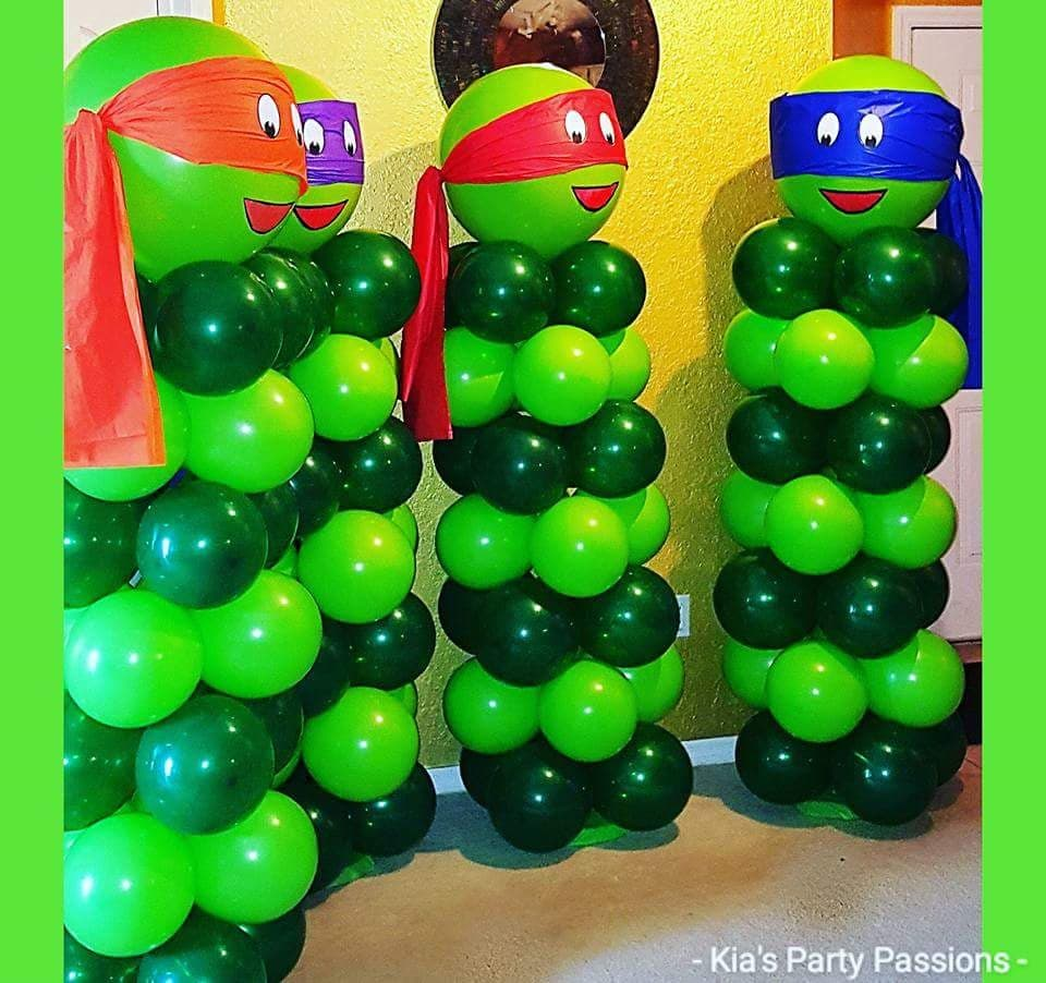 Detail Ninja Turtle Balloon Columns Nomer 27