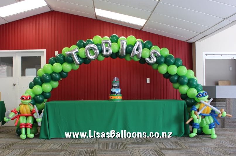 Detail Ninja Turtle Balloon Columns Nomer 34