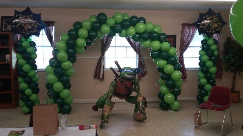 Detail Ninja Turtle Balloon Columns Nomer 6