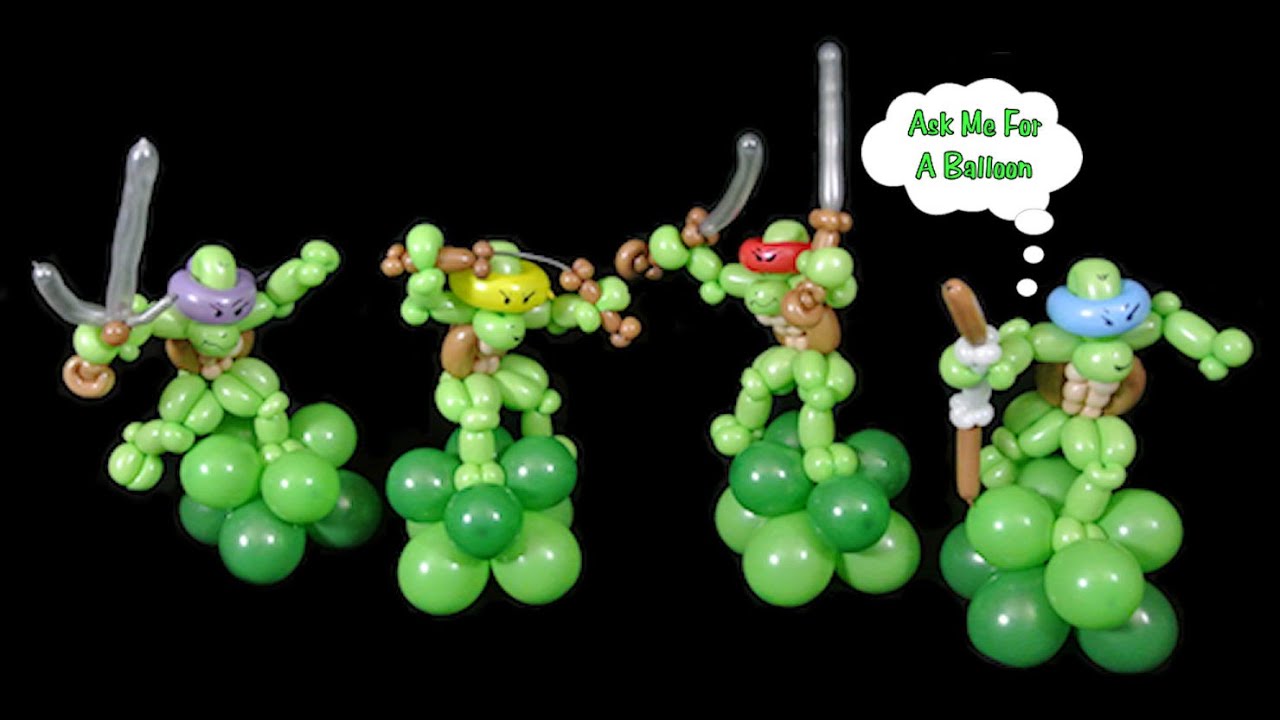 Detail Ninja Turtle Balloon Columns Nomer 45
