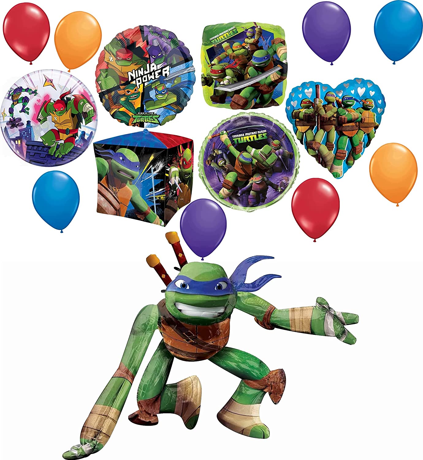 Detail Ninja Turtle Balloon Columns Nomer 46