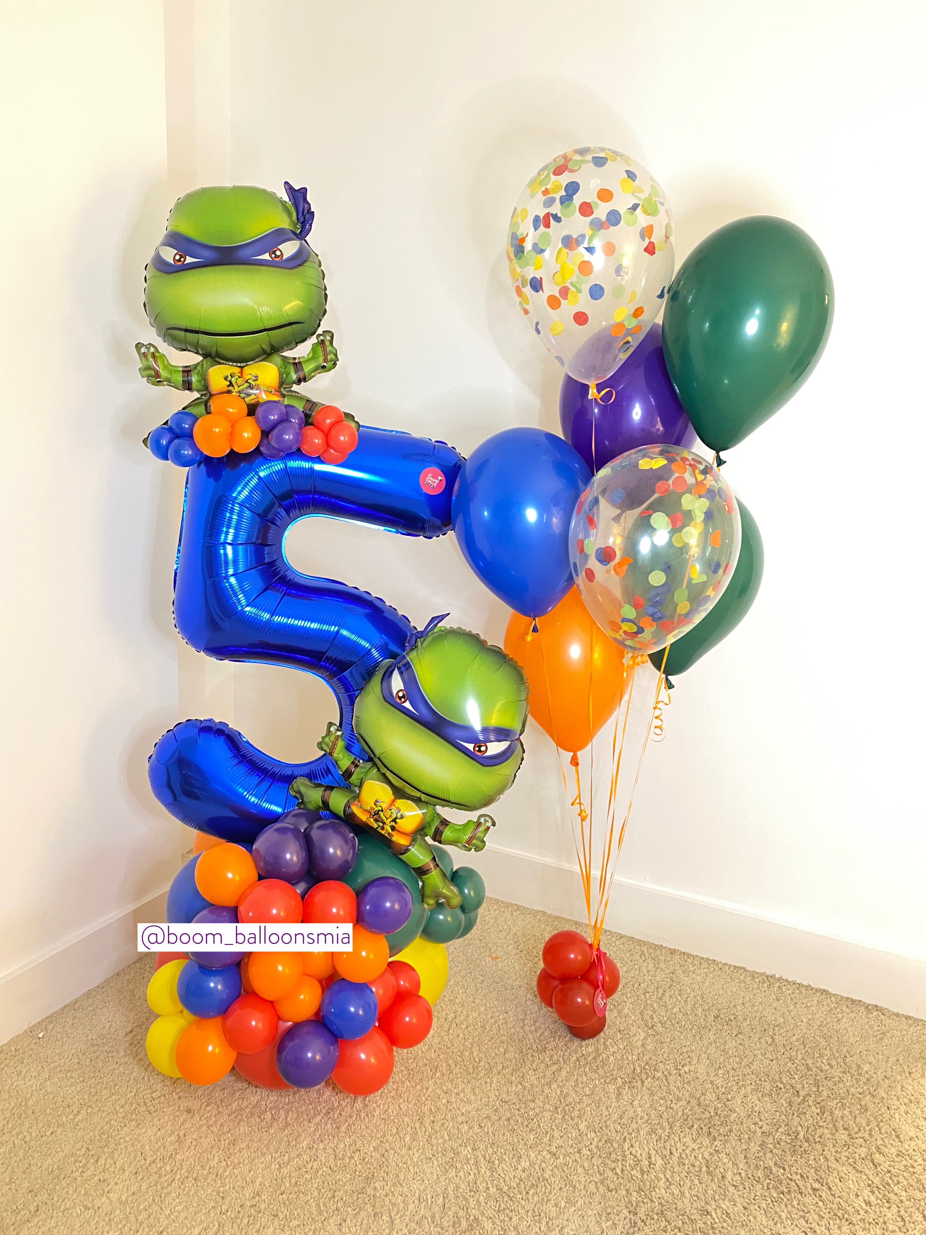 Detail Ninja Turtle Balloon Columns Nomer 47