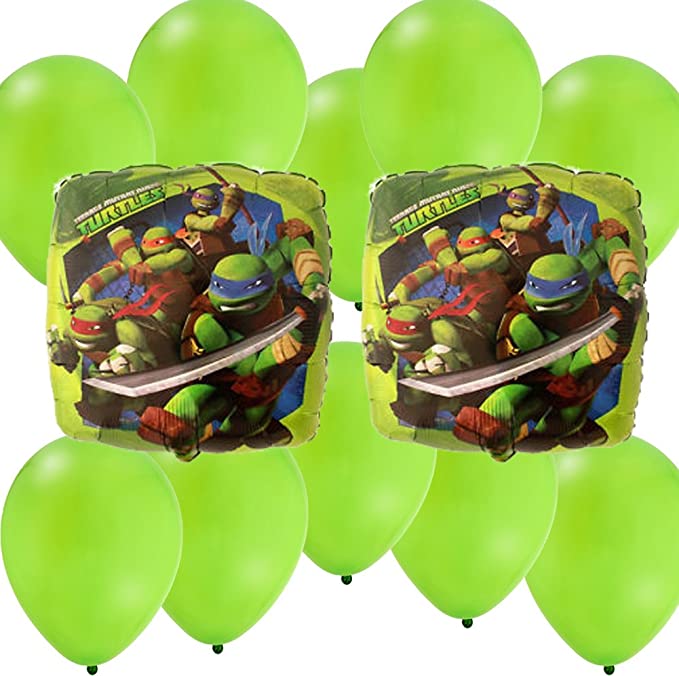 Detail Ninja Turtle Balloon Garland Nomer 14