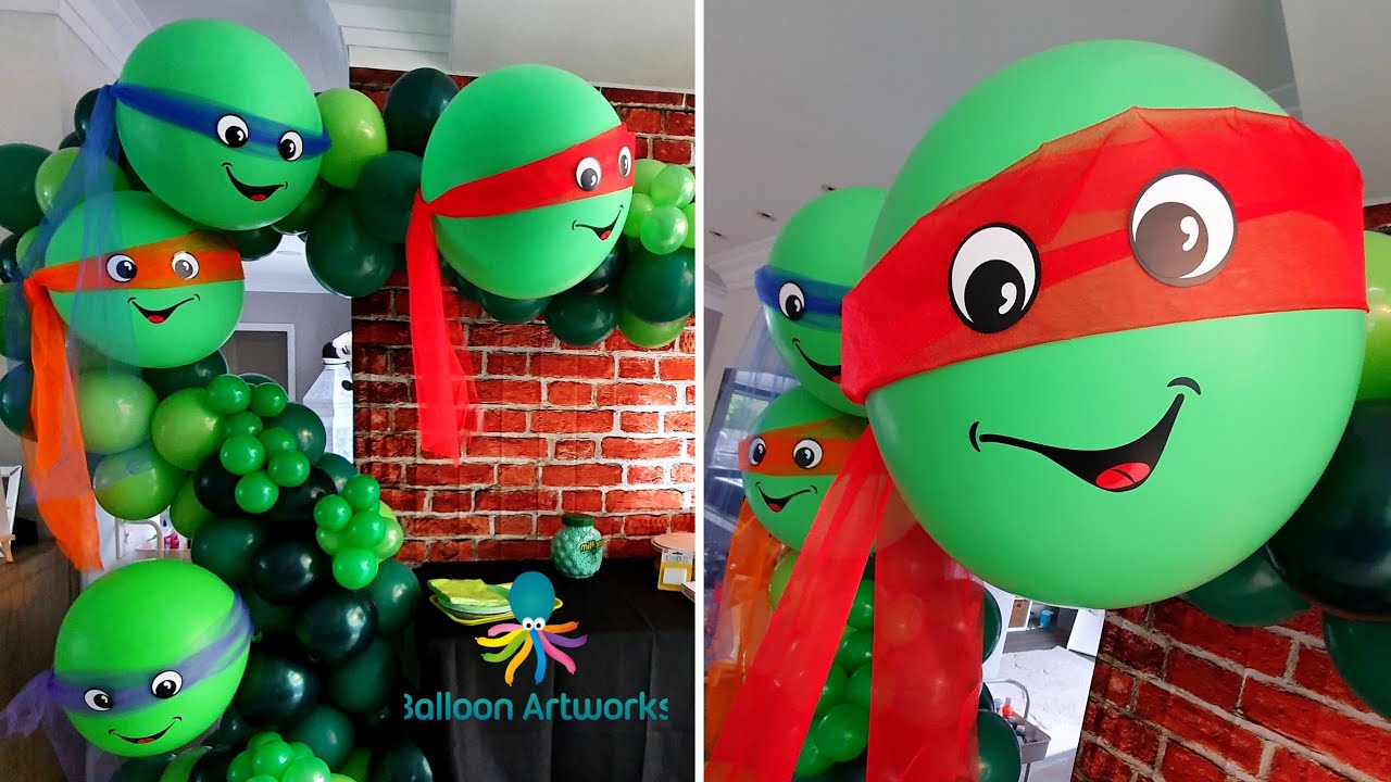 Detail Ninja Turtle Balloon Garland Nomer 5