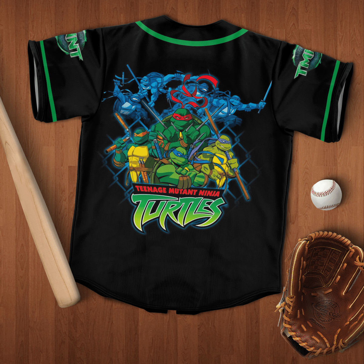 Detail Ninja Turtle Baseball Glove Nomer 37