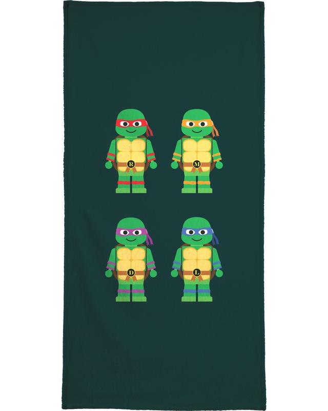 Detail Ninja Turtle Bath Towel Nomer 2