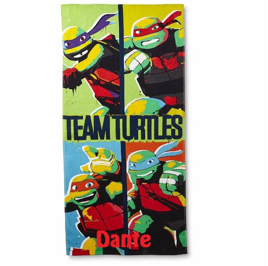 Detail Ninja Turtle Bath Towel Nomer 12