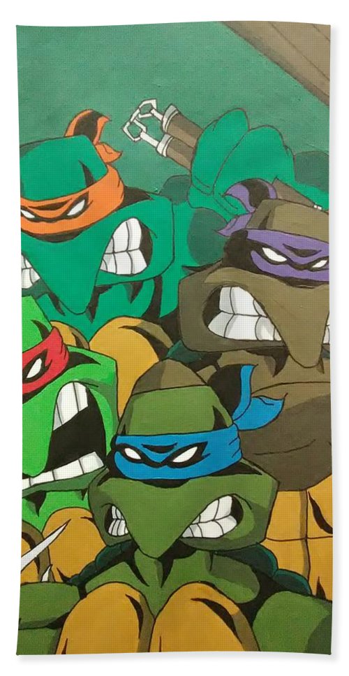 Detail Ninja Turtle Bath Towel Nomer 16