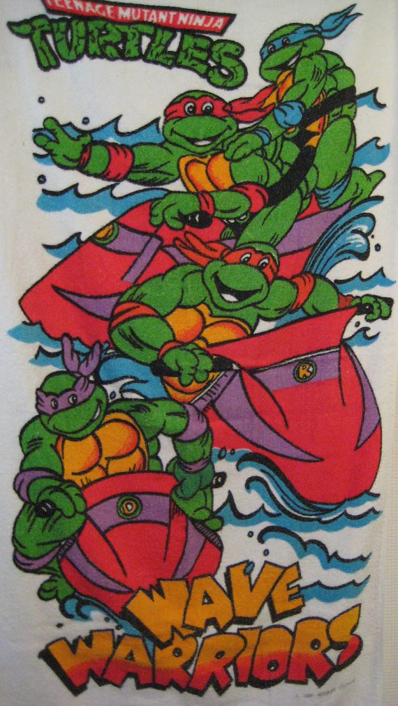 Detail Ninja Turtle Beach Towel Nomer 6