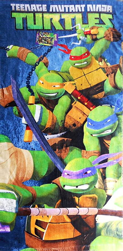 Ninja Turtle Beach Towels - KibrisPDR