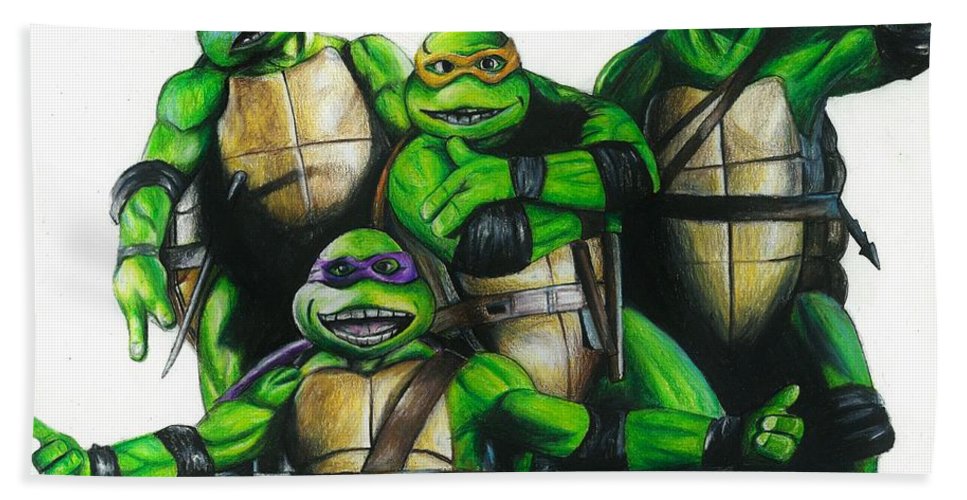 Detail Ninja Turtle Beach Towels Nomer 32