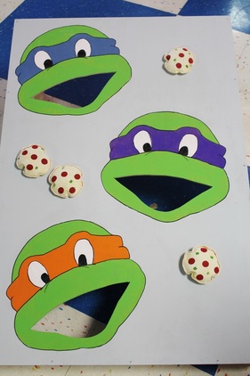 Detail Ninja Turtle Bean Bag Toss Nomer 6