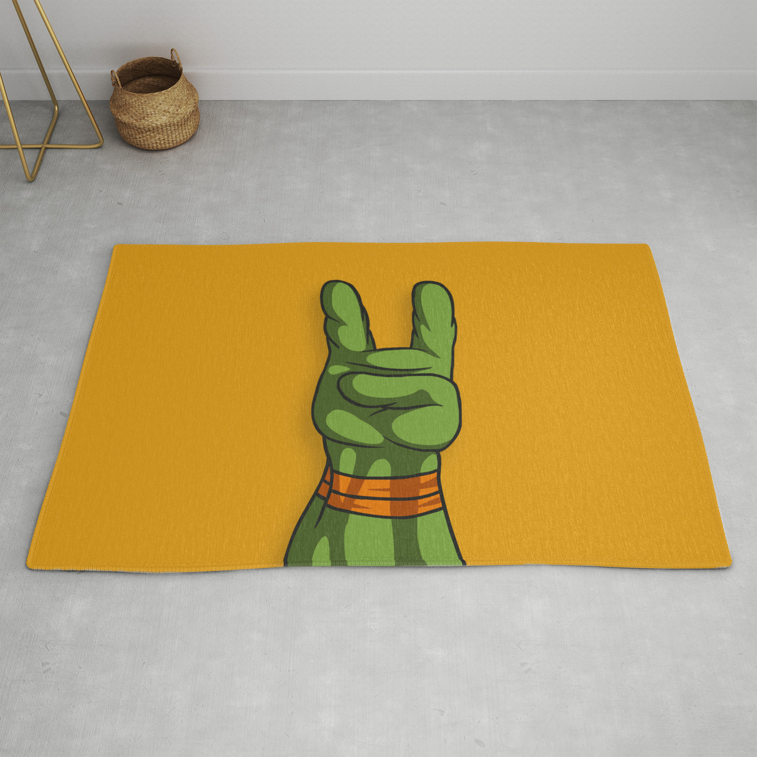 Detail Ninja Turtle Bedroom Rug Nomer 23