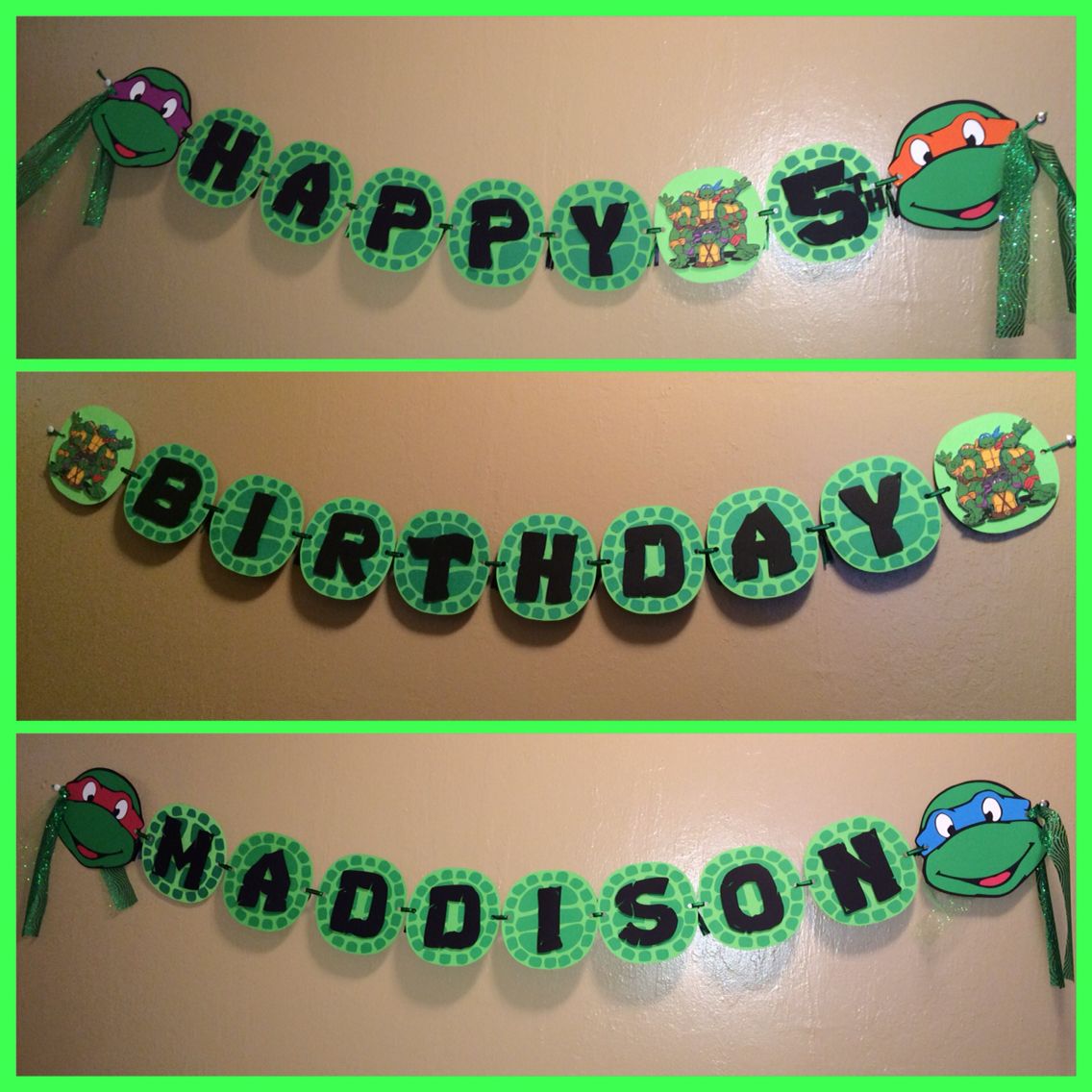 Detail Ninja Turtle Birthday Banners Nomer 6