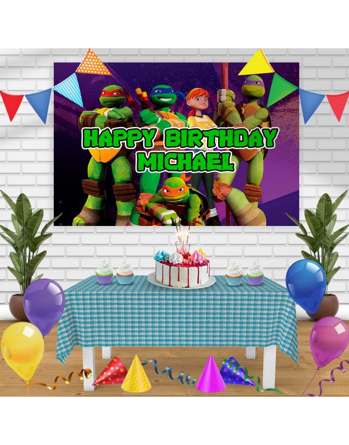 Detail Ninja Turtle Birthday Banners Nomer 51