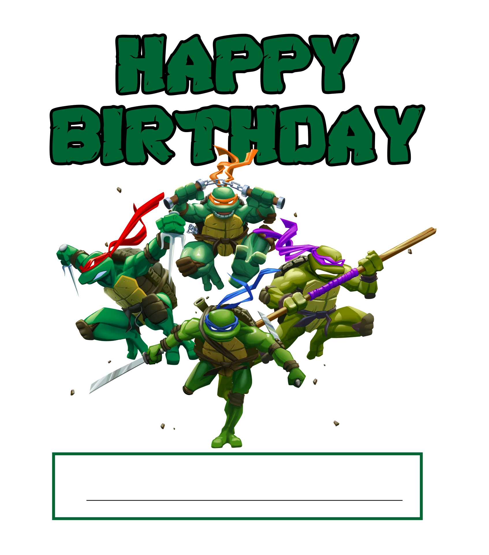 Detail Ninja Turtle Birthday Images Nomer 24