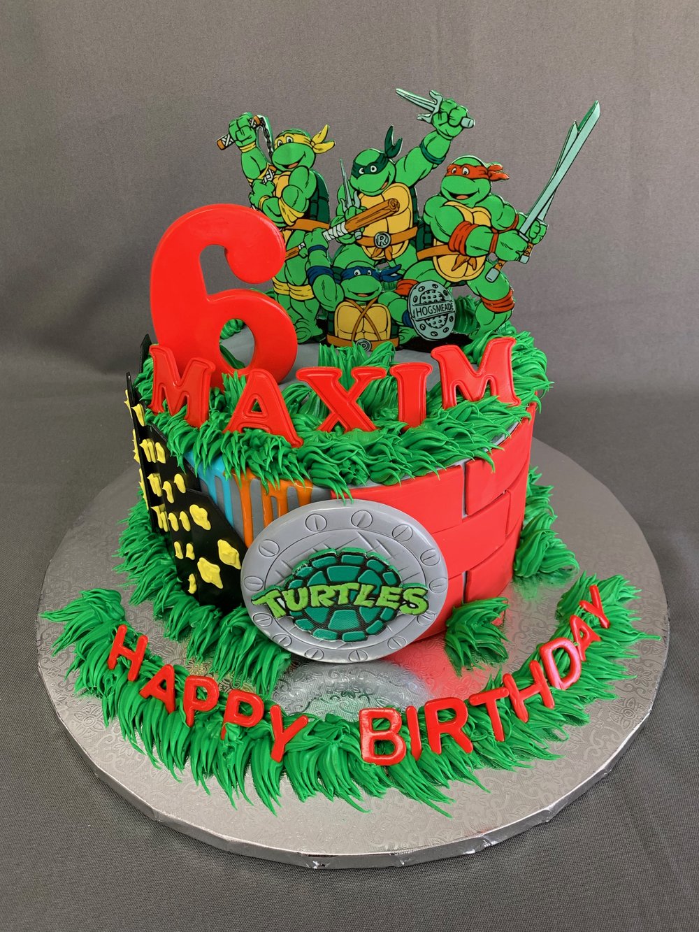 Detail Ninja Turtle Cake Design Nomer 16