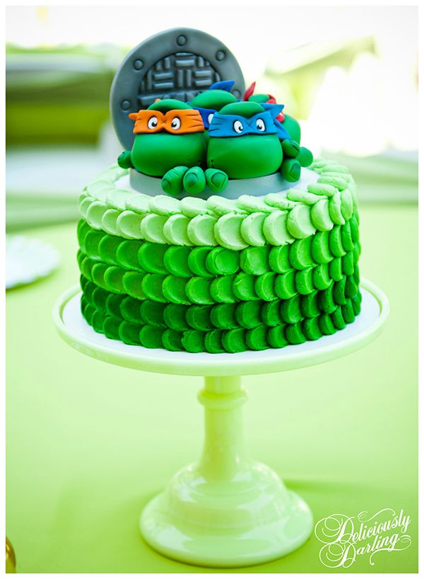 Detail Ninja Turtle Cake Design Nomer 17