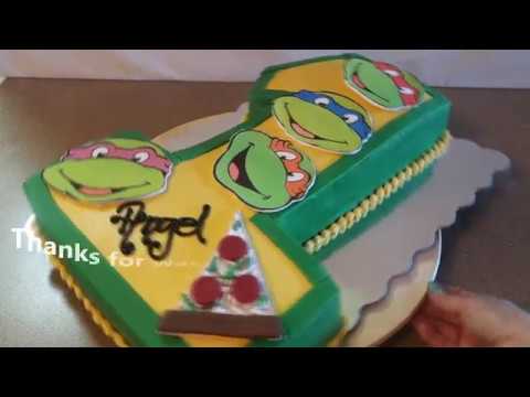 Detail Ninja Turtle Cake Design Nomer 27