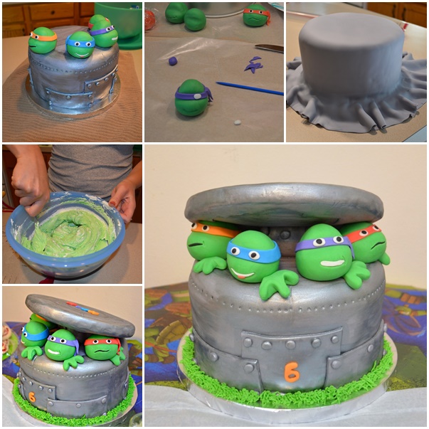 Detail Ninja Turtle Cake Design Nomer 35