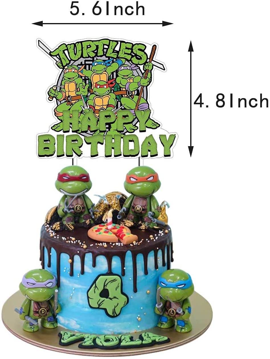 Detail Ninja Turtle Cake Design Nomer 42